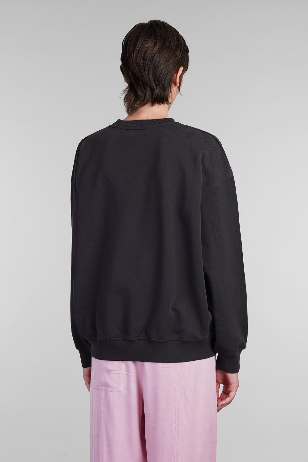 Deliberti Ganni Felpa in cotone nero cod. 403457 - Deliberti The Luxury Shopping Officina