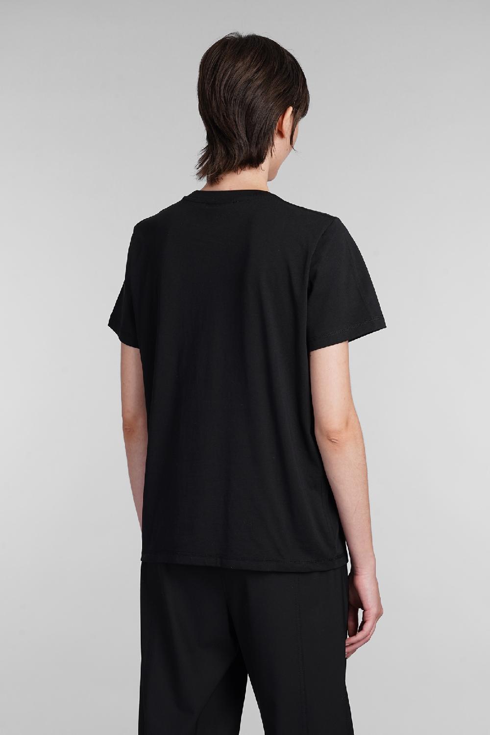 Deliberti Ganni T-shirt in cotone nero cod. 403458 - Deliberti The Luxury Shopping Limitato a 3 giorni