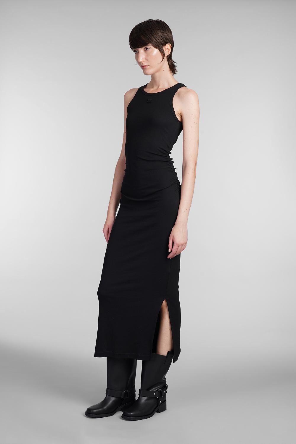 Deliberti Ganni Abito in cotone nero cod. 403459 - Deliberti The Luxury Shopping Esporta salva