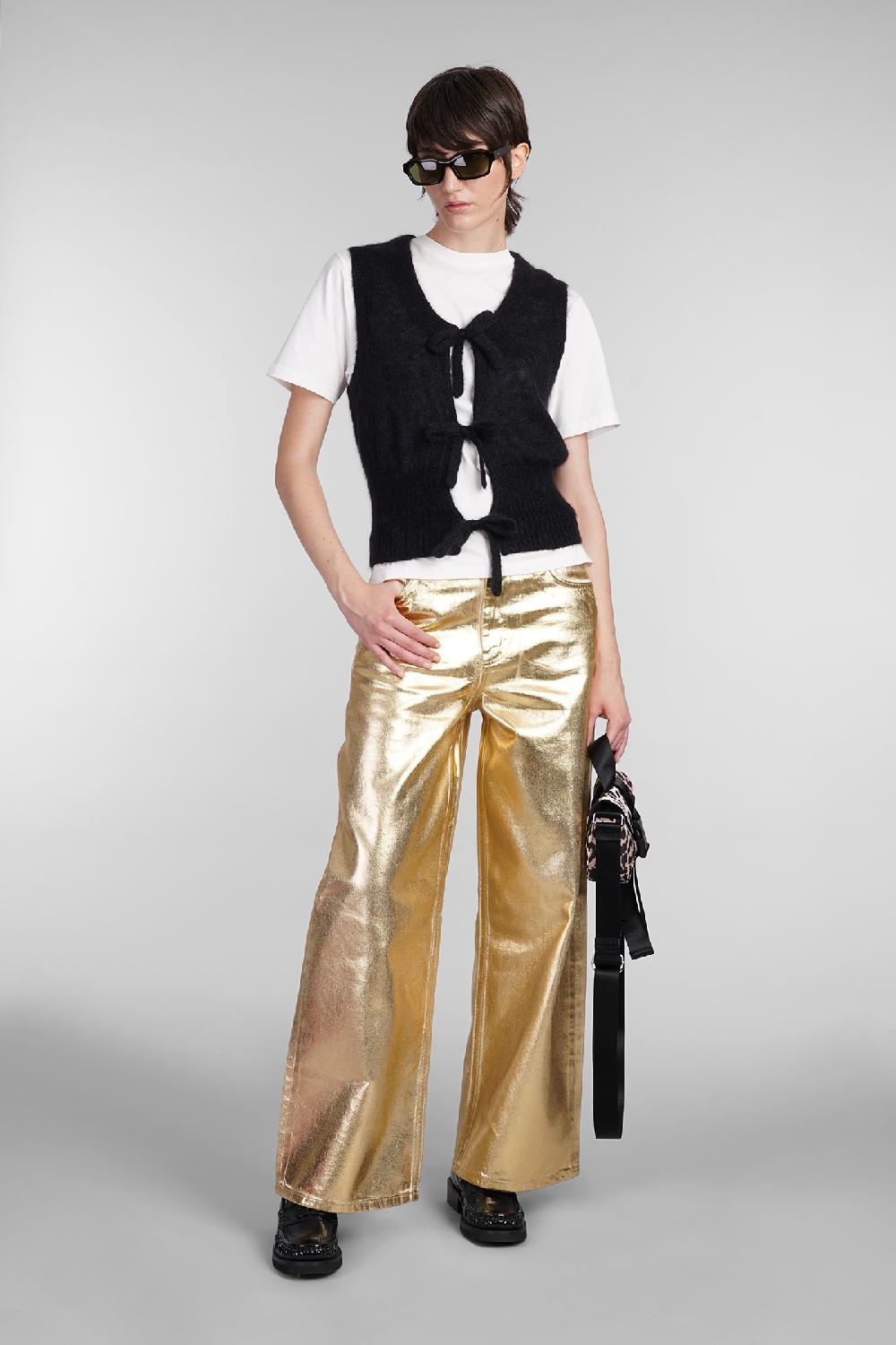 Deliberti Ganni Gilet in mohair nero cod. 403418 - Deliberti The Luxury Shopping In vendita