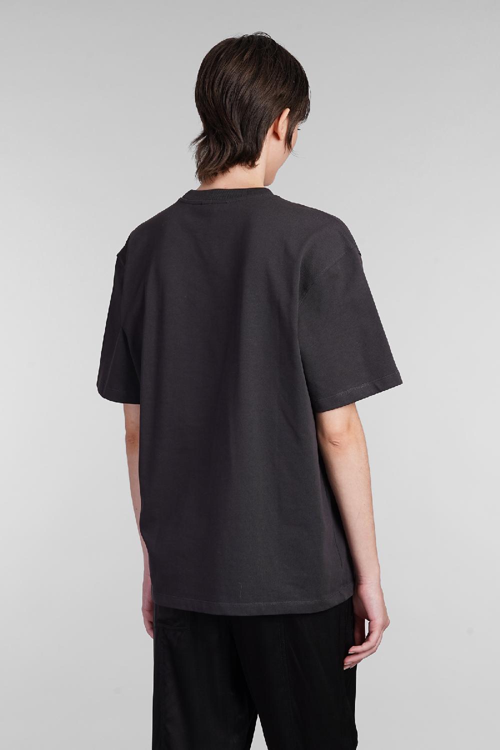 Deliberti Ganni T-shirt in cotone nero cod. 403425 - Deliberti The Luxury Shopping Vendita