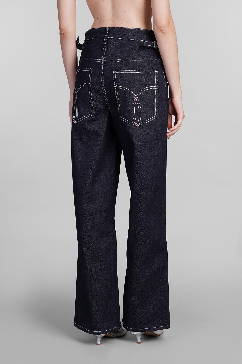 Deliberti Fiorucci Jeans in cotone blu cod. 401883 - Deliberti The Luxury Shopping Qualità Garantita