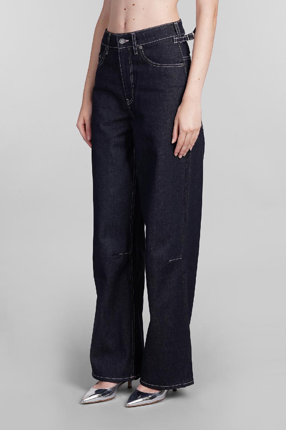 Deliberti Fiorucci Jeans in cotone blu cod. 401883 - Deliberti The Luxury Shopping Qualità Garantita