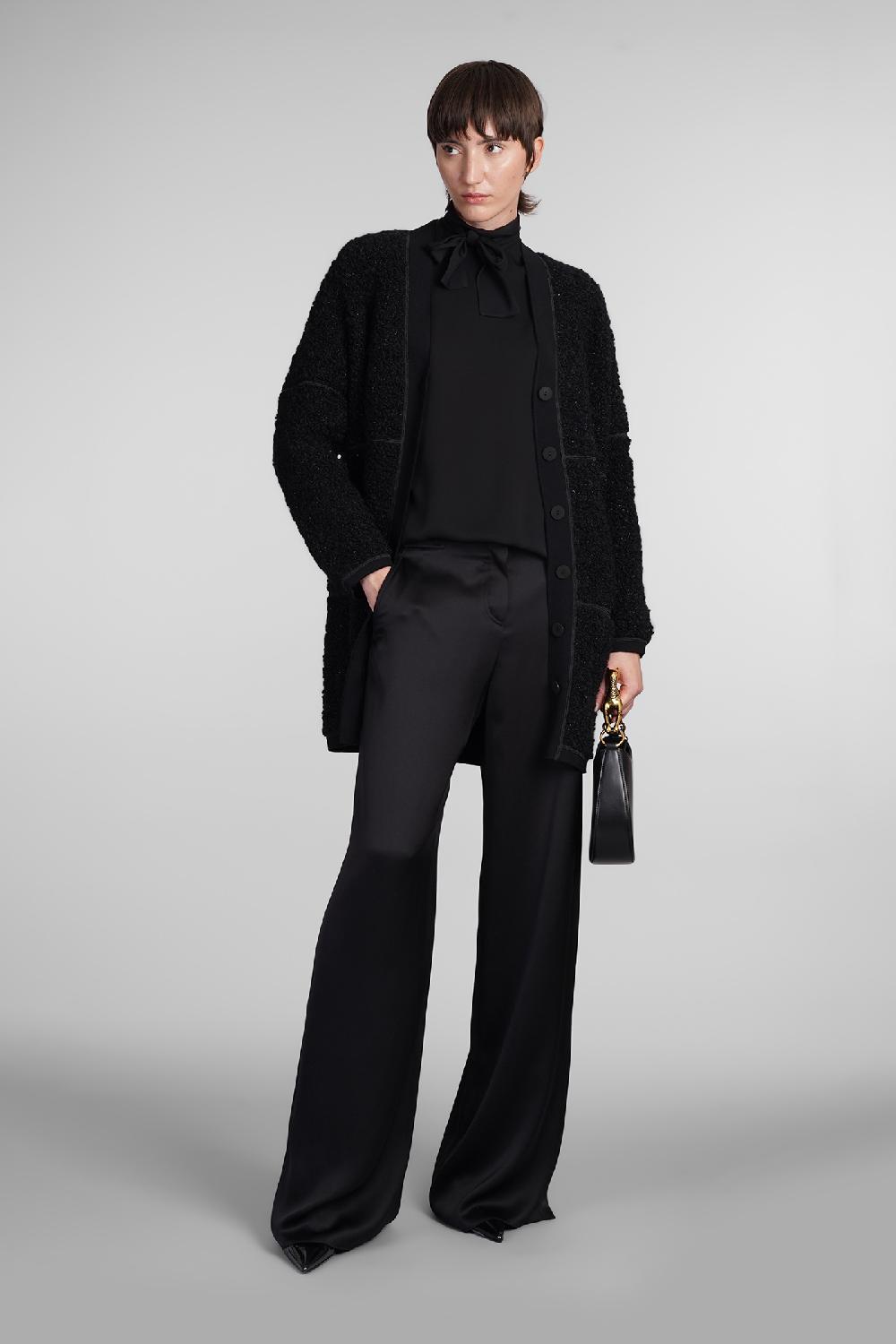 Deliberti Giorgio Armani Cardigan in lana nera cod. 403591 - Deliberti The Luxury Shopping Acquista Ora