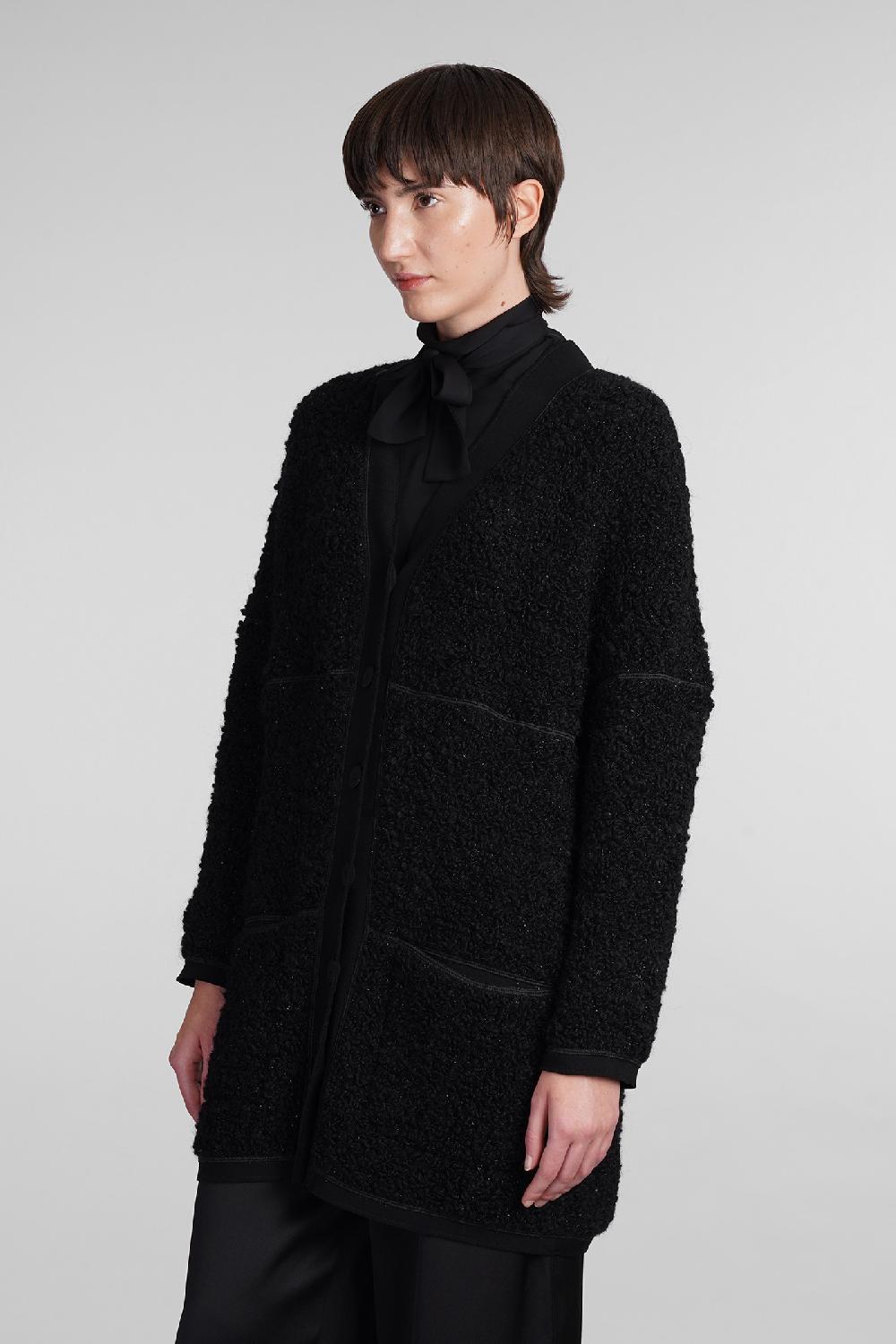 Deliberti Giorgio Armani Cardigan in lana nera cod. 403591 - Deliberti The Luxury Shopping Acquista Ora