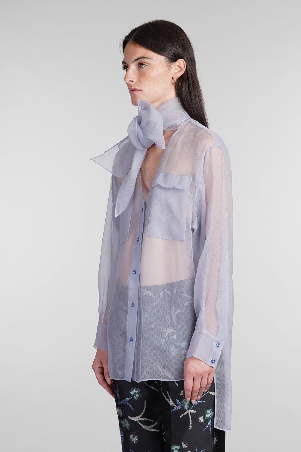 Deliberti Giorgio Armani Camicia in seta celeste cod. 403596 - Deliberti The Luxury Shopping Affare Del Giorno