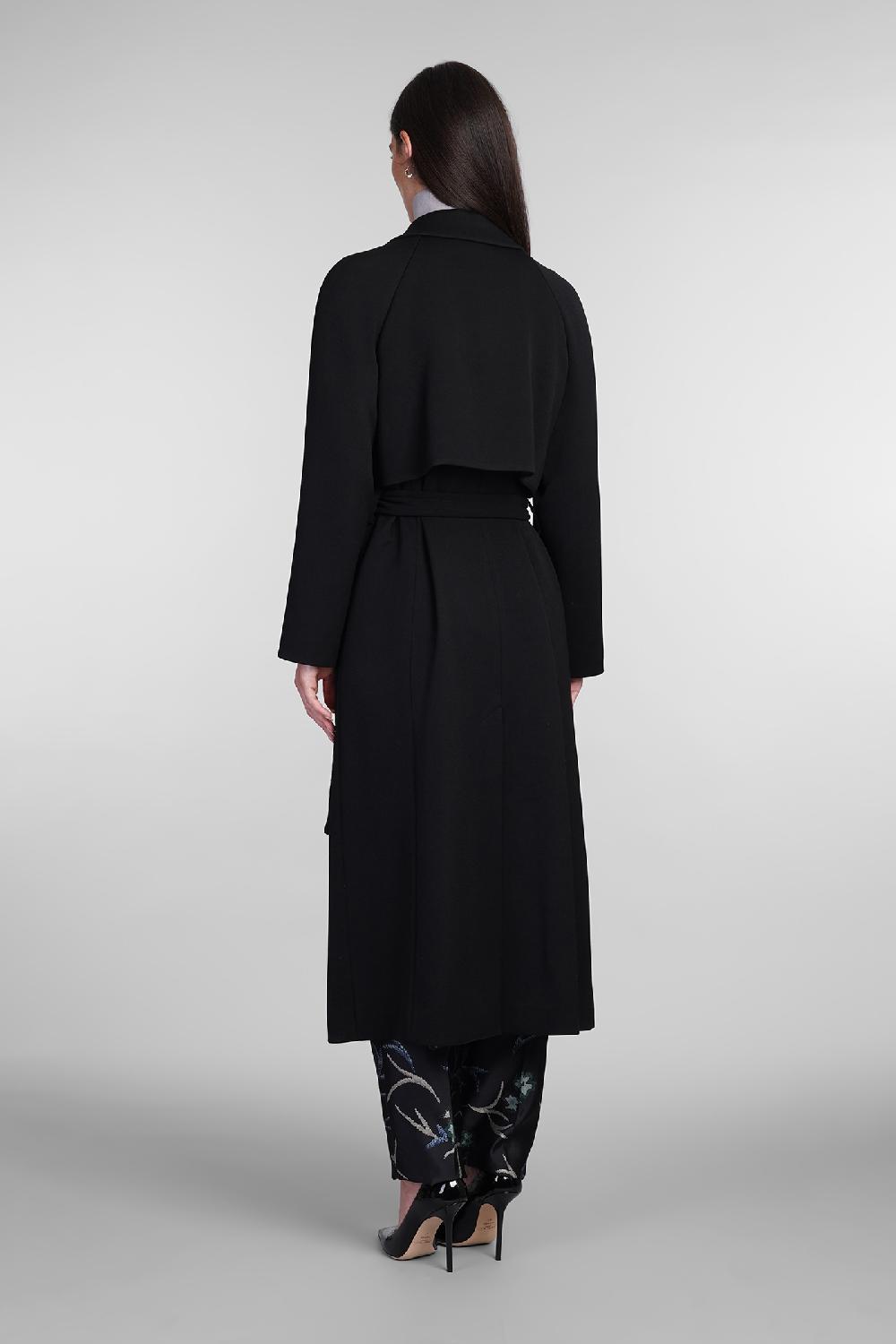 Deliberti Giorgio Armani Cappotto in lana nera cod. 403743 - Deliberti The Luxury Shopping Convenienza