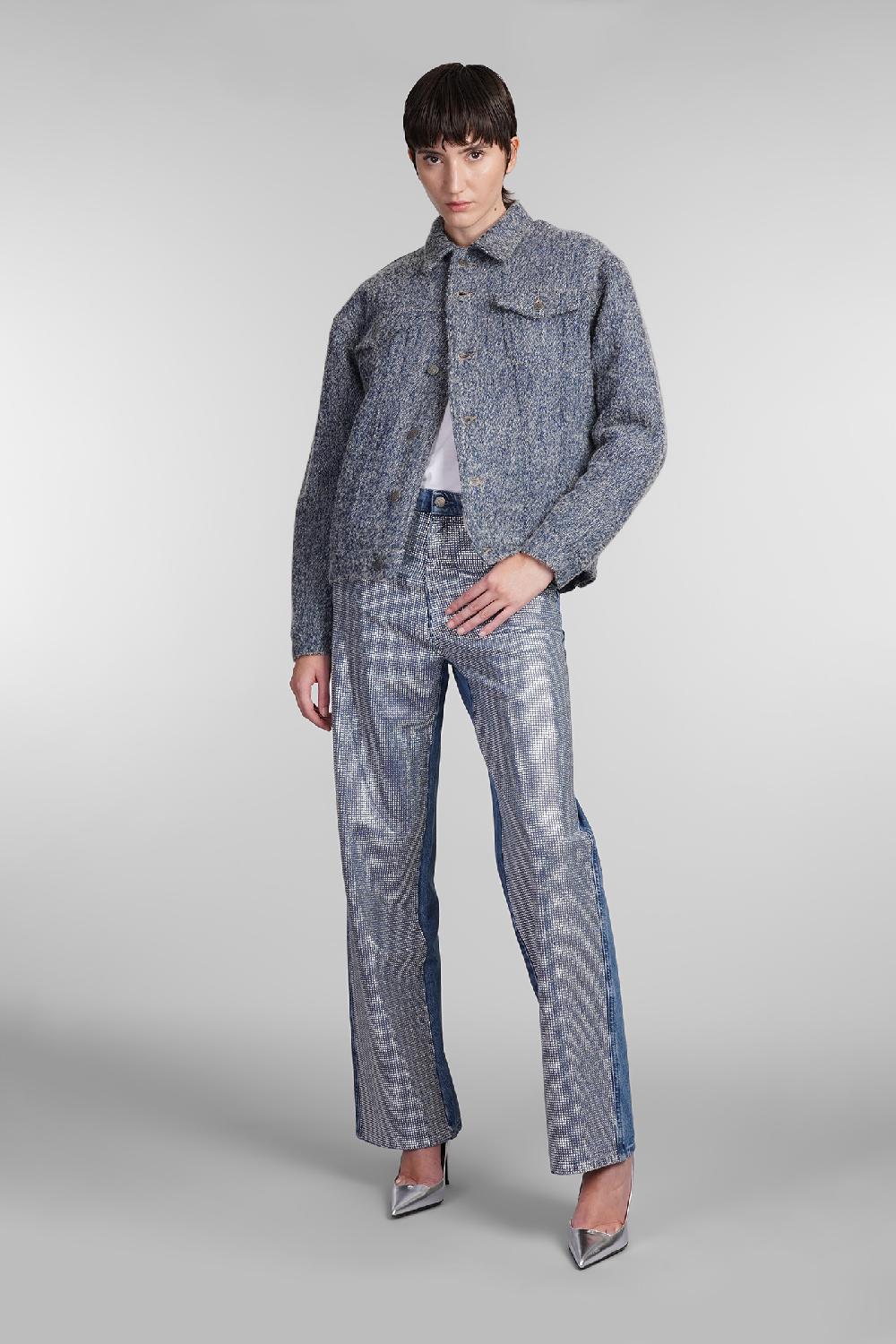 Deliberti Giuseppe di Morabito Giacca casual in cotone blu cod. 407959 - Deliberti The Luxury Shopping Presa