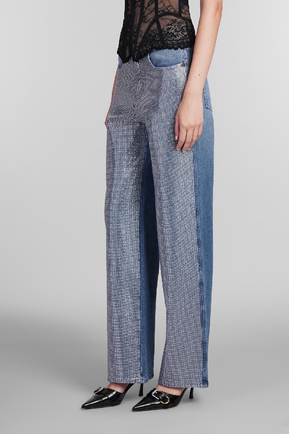 Deliberti Giuseppe di Morabito Jeans in cotone blu cod. 405141 - Deliberti The Luxury Shopping Saldi