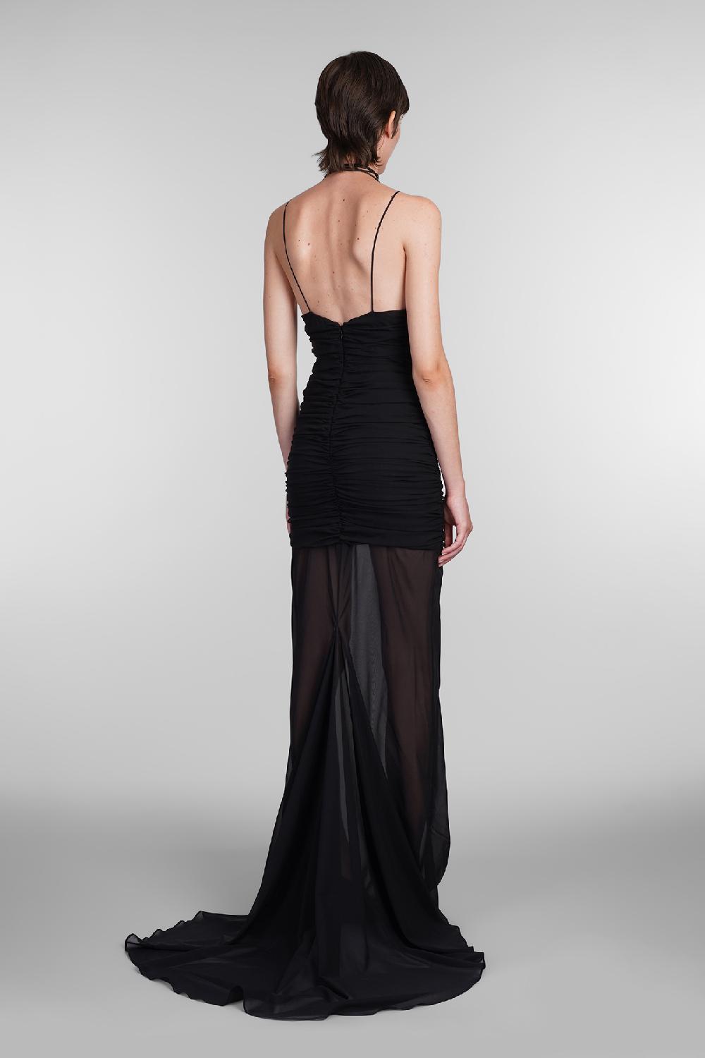 Deliberti Giuseppe di Morabito Abito in seta nera cod. 405030 - Deliberti The Luxury Shopping Hotsell