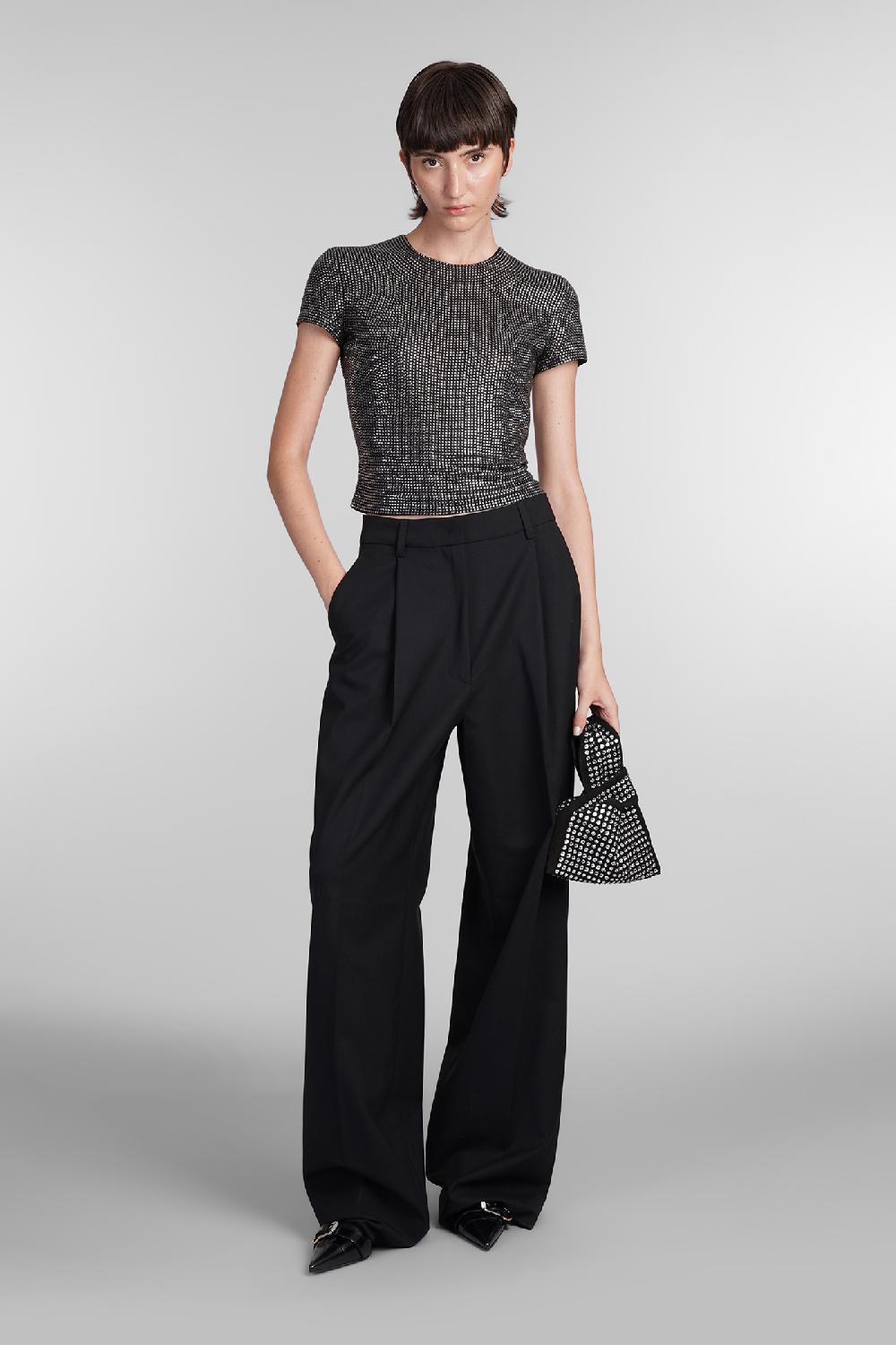 Deliberti Giuseppe di Morabito Topwear in poliammide nera cod. 405033 - Deliberti The Luxury Shopping Saldi Di Fabbrica