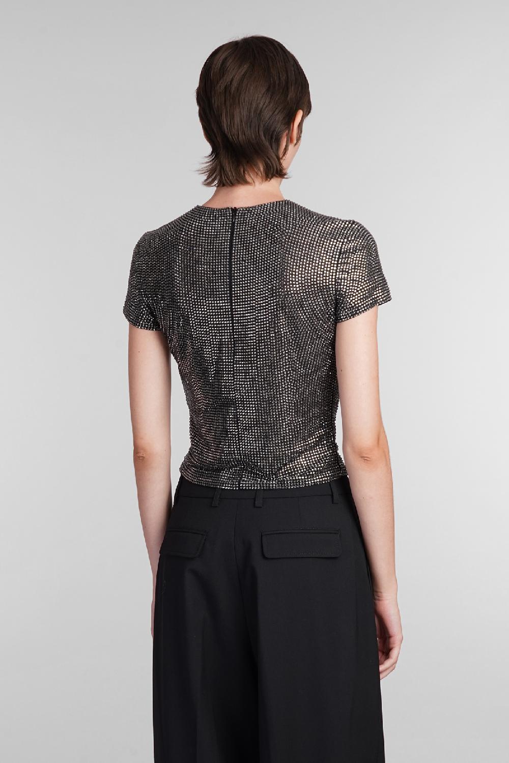 Deliberti Giuseppe di Morabito Topwear in poliammide nera cod. 405033 - Deliberti The Luxury Shopping Saldi Di Fabbrica