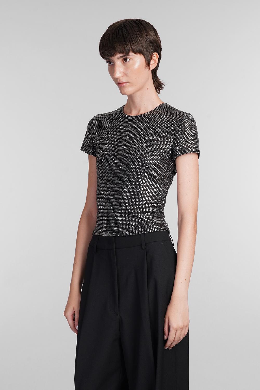 Deliberti Giuseppe di Morabito Topwear in poliammide nera cod. 405033 - Deliberti The Luxury Shopping Saldi Di Fabbrica