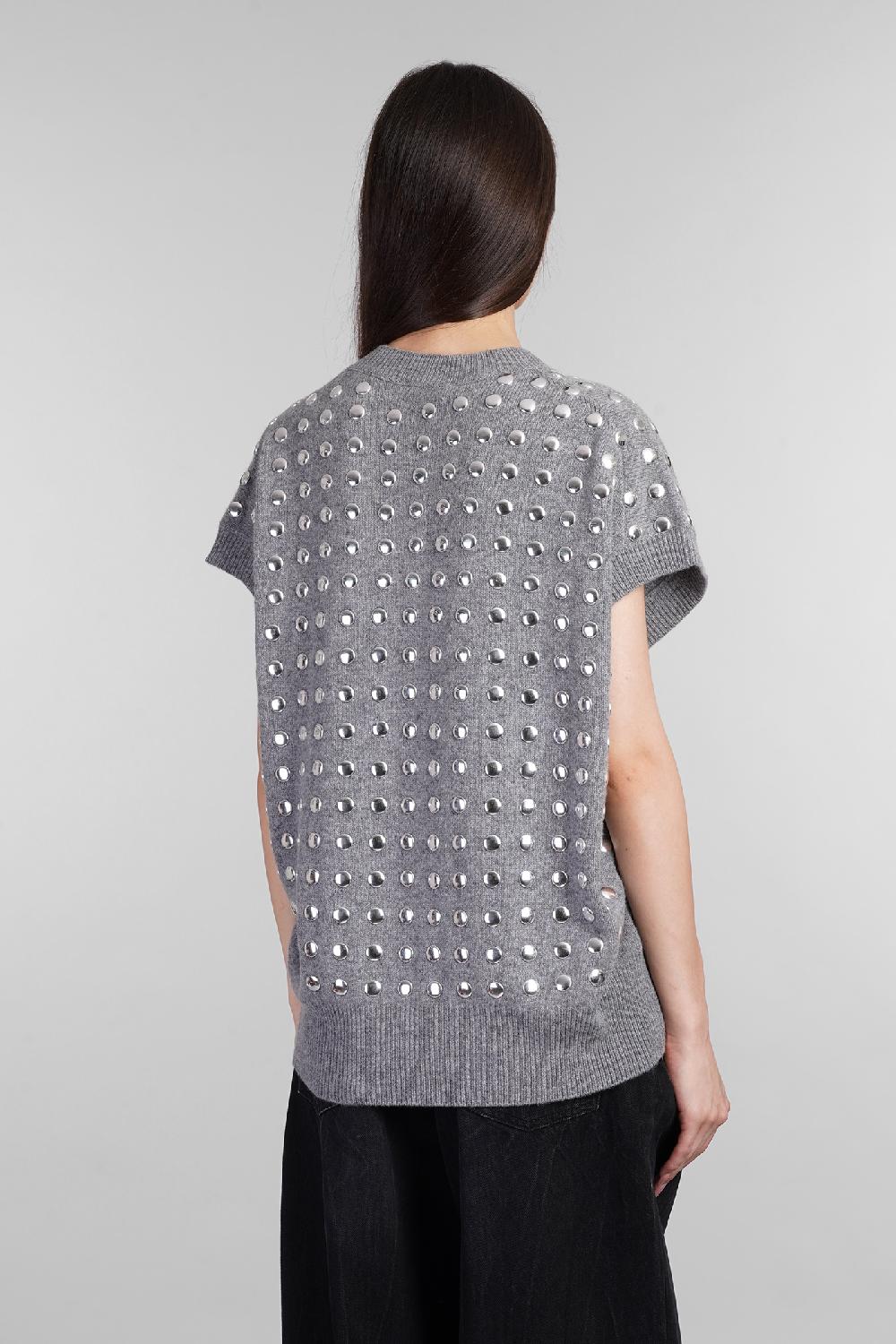 Deliberti Haikure Gilet geri in lana grigia cod. 404649 - Deliberti The Luxury Shopping In Saldo