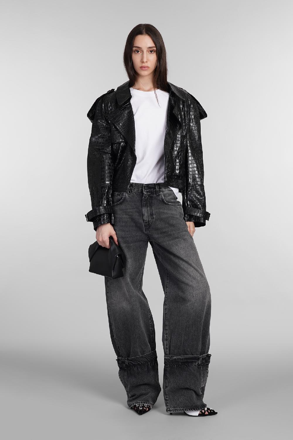 Deliberti Haikure Jeans hurley in cotone nero cod. 404651 - Deliberti The Luxury Shopping Moda