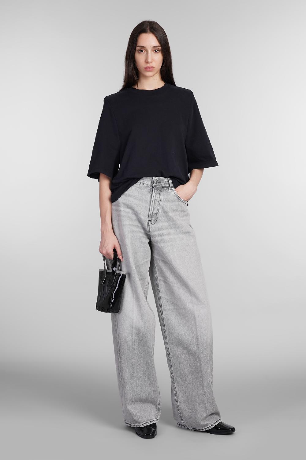 Deliberti Haikure Jeans bethany in cotone grigio cod. 403606 - Deliberti The Luxury Shopping Comprare a buon mercato