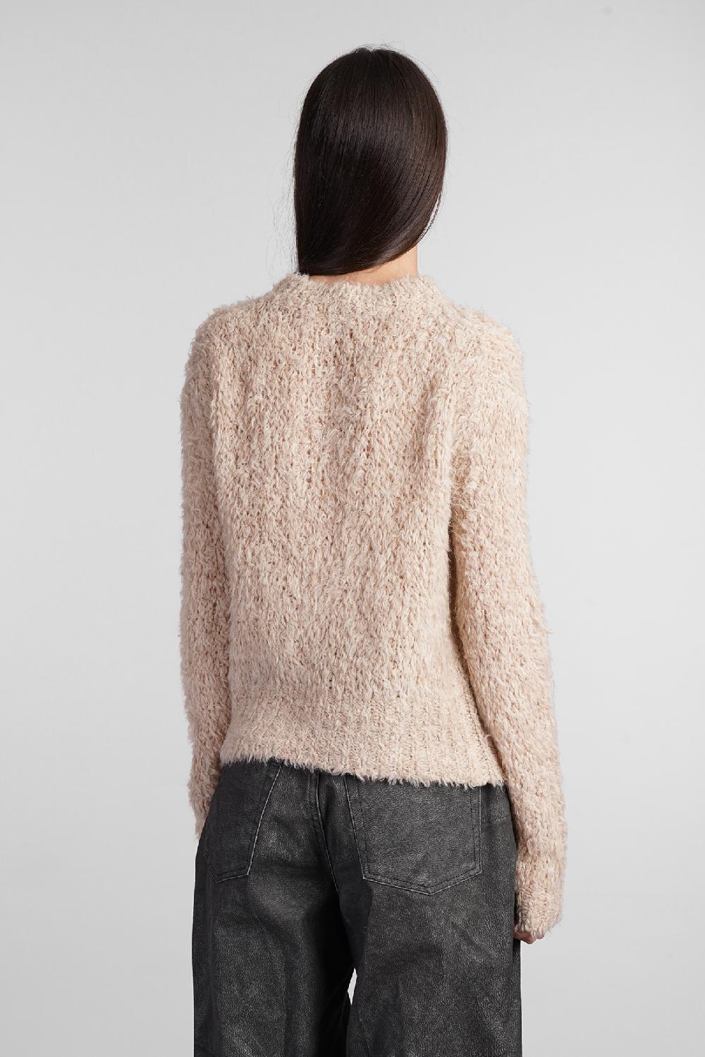 Deliberti Haikure Maglia ginny in acrilico beige cod. 405105 - Deliberti The Luxury Shopping Vendite stagionali