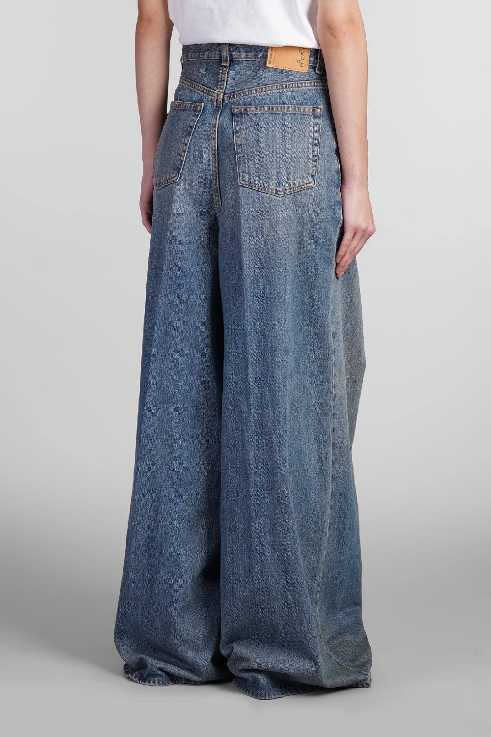Deliberti Haikure Jeans big bethany in cotone blu cod. 403615 - Deliberti The Luxury Shopping Offerta Pasqua