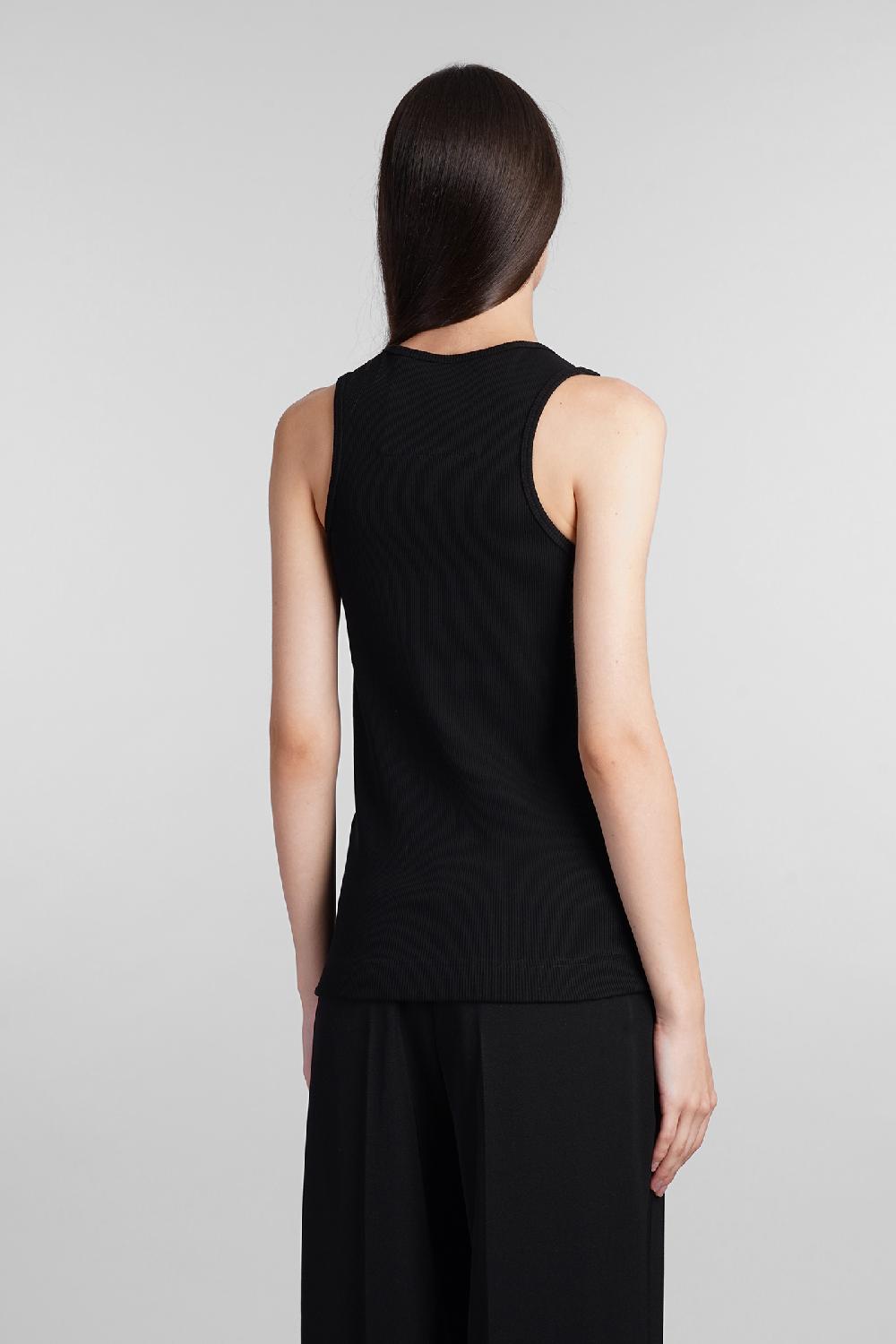 Deliberti Givenchy Canotta in cotone nero cod. 392826 - Deliberti The Luxury Shopping Vendita calda