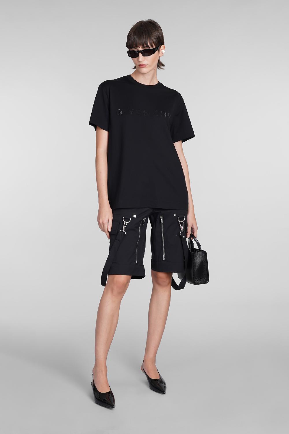Deliberti Givenchy T-shirt in cotone nero cod. 384404 - Deliberti The Luxury Shopping Offerta migliore