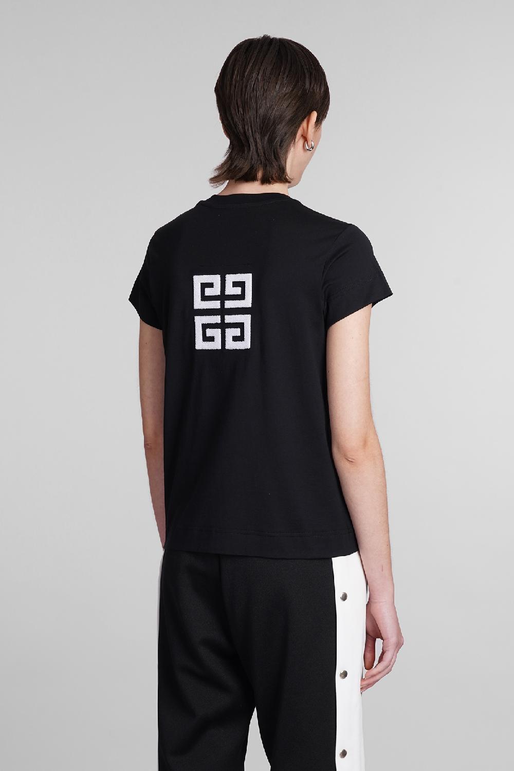 Deliberti Givenchy T-shirt in cotone nero cod. 392599 - Deliberti The Luxury Shopping Offerta temporanea