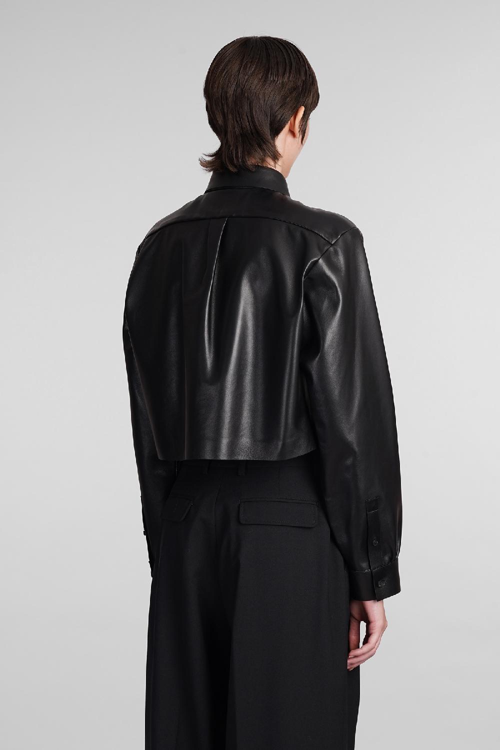 Deliberti Givenchy Camicia in pelle nera cod. 406443 - Deliberti The Luxury Shopping Lightning offer