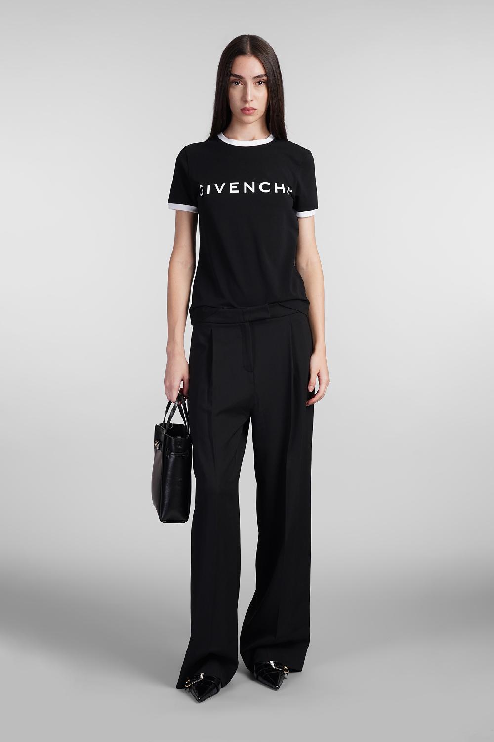 Deliberti Givenchy T-shirt in cotone nero cod. 406444 - Deliberti The Luxury Shopping Grandi sconti