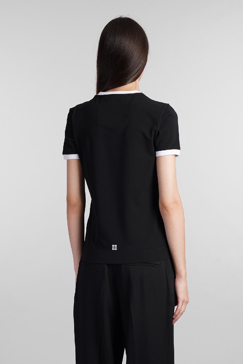 Deliberti Givenchy T-shirt in cotone nero cod. 406444 - Deliberti The Luxury Shopping Grandi sconti