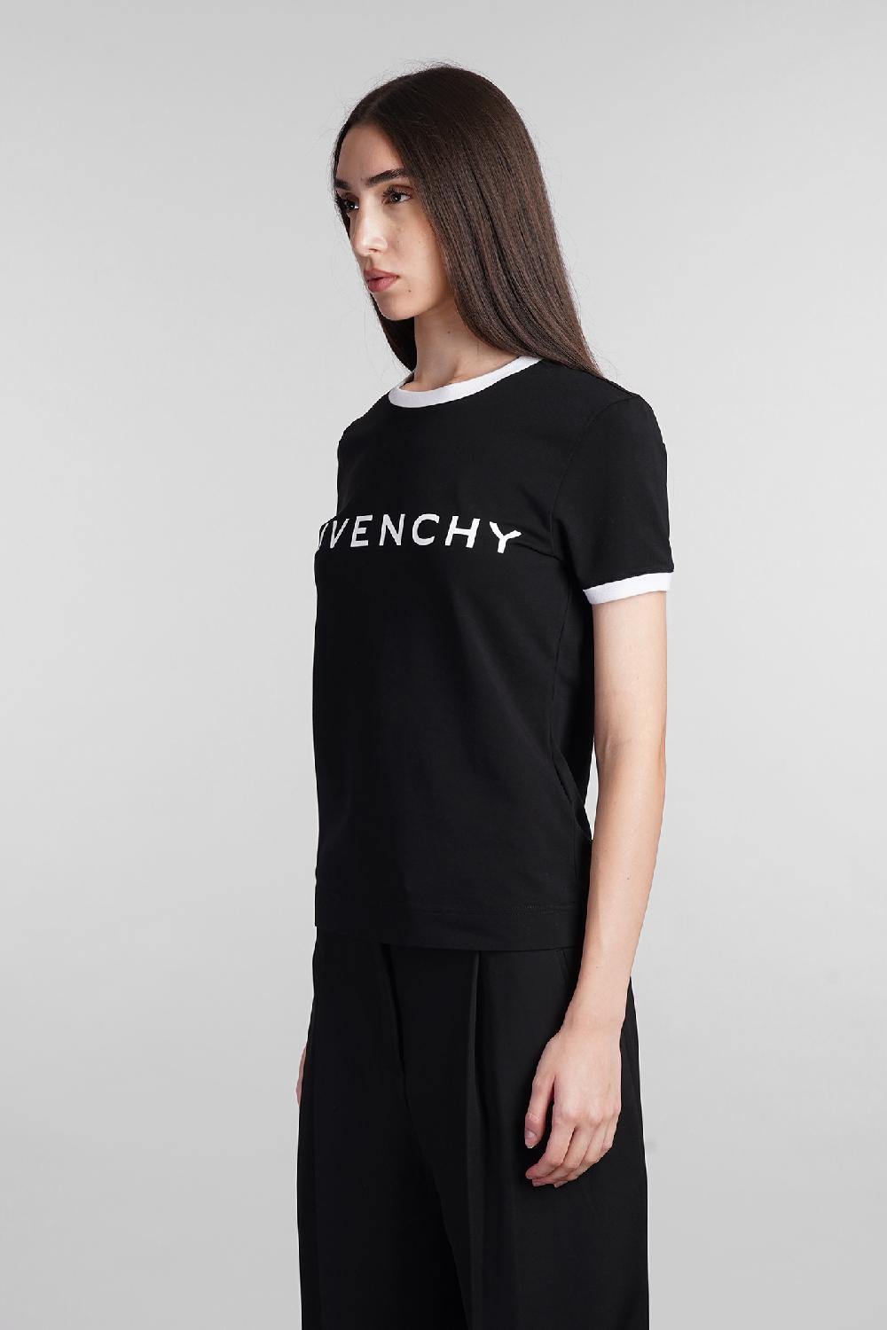 Deliberti Givenchy T-shirt in cotone nero cod. 406444 - Deliberti The Luxury Shopping Grandi sconti