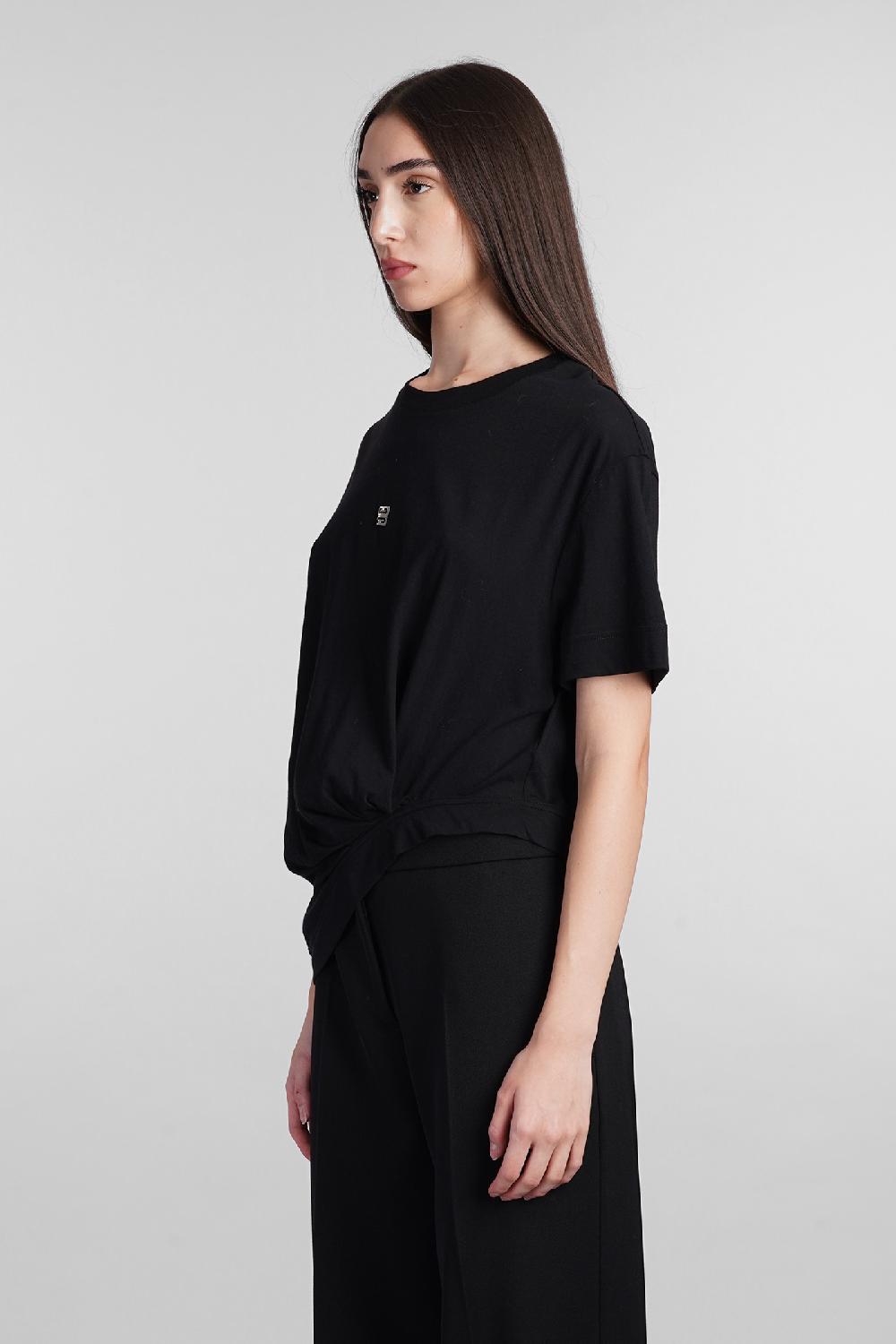 Deliberti Givenchy T-shirt in cotone nero cod. 406449 - Deliberti The Luxury Shopping Offerte giornaliere