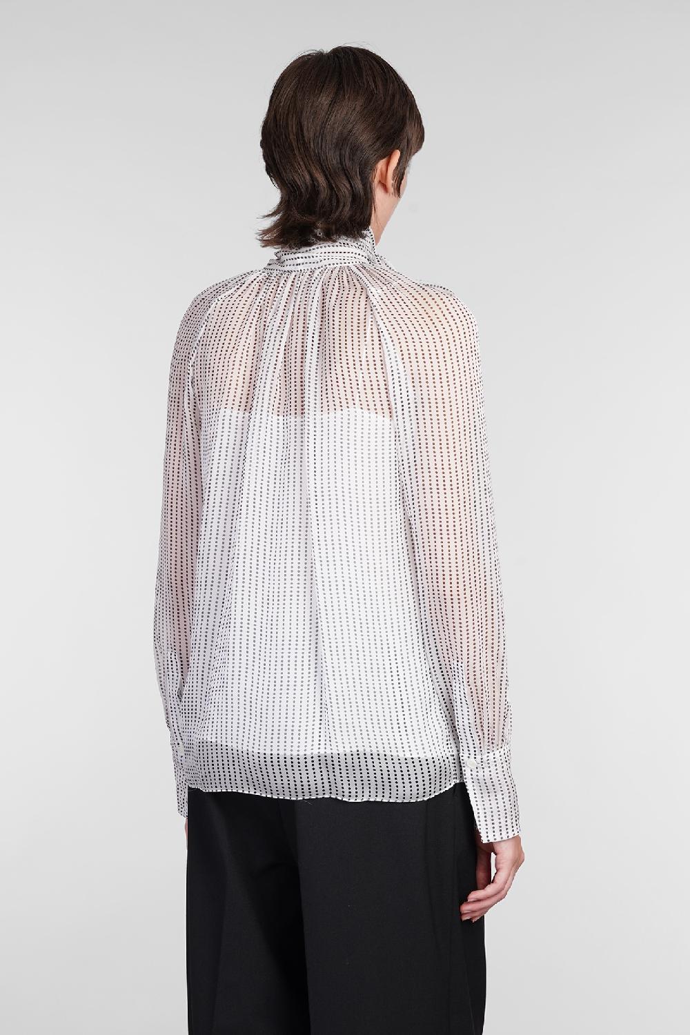 Deliberti Givenchy Blusa in seta bianca cod. 406451 - Deliberti The Luxury Shopping Sconti VIP