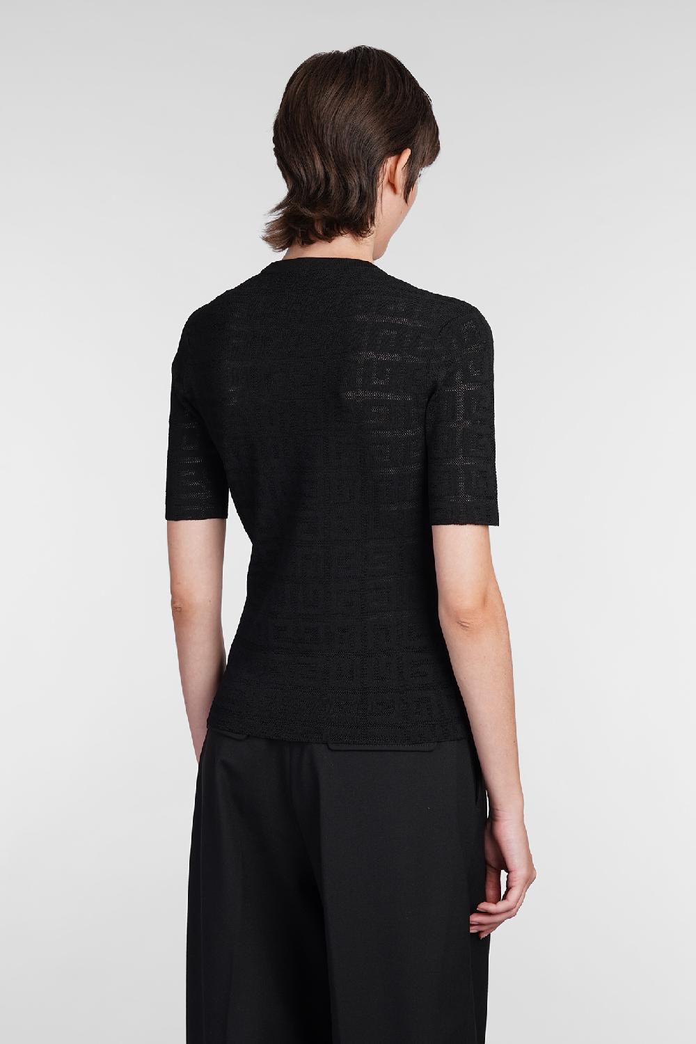 Deliberti Givenchy Topwear in viscosa nera cod. 406454 - Deliberti The Luxury Shopping Prezzo basso