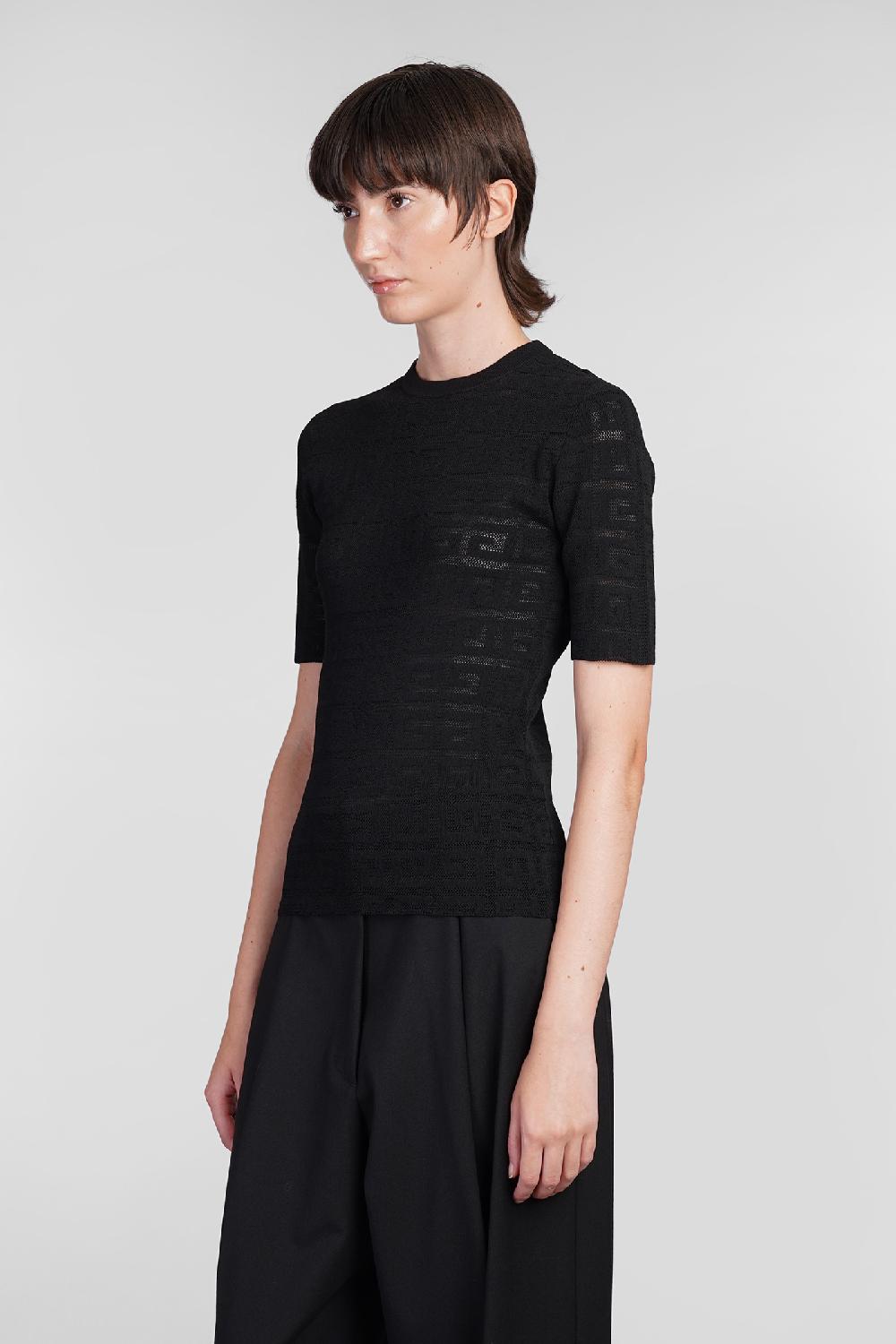 Deliberti Givenchy Topwear in viscosa nera cod. 406454 - Deliberti The Luxury Shopping Prezzo basso