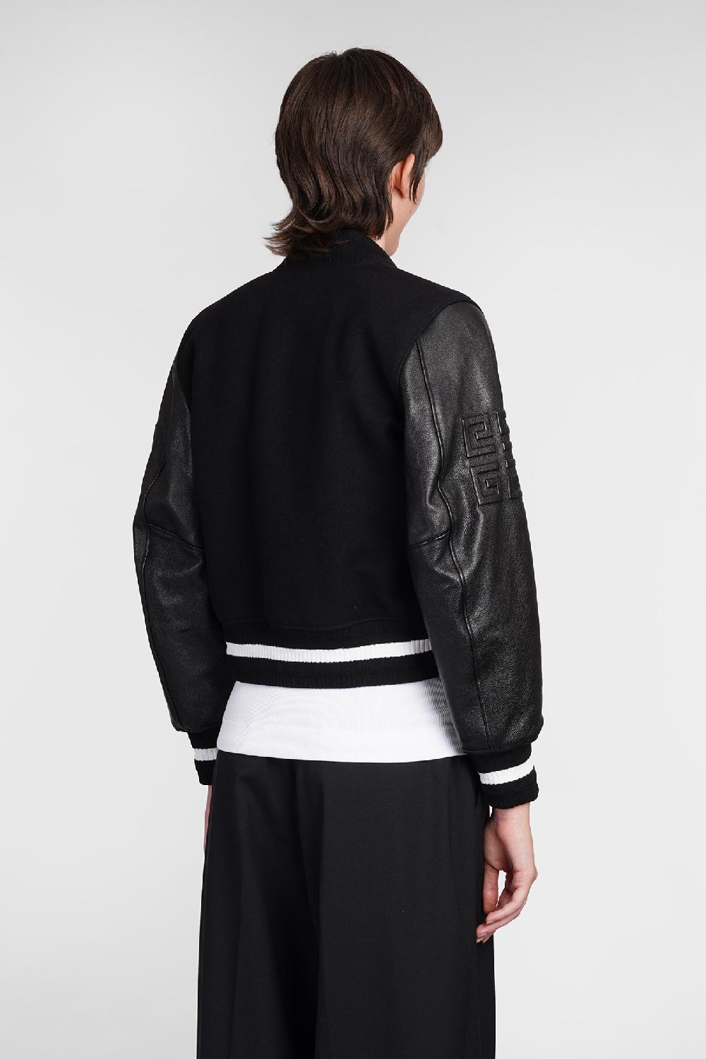 Deliberti Givenchy Bomber in lana nera cod. 406455 - Deliberti The Luxury Shopping Super Saving Price