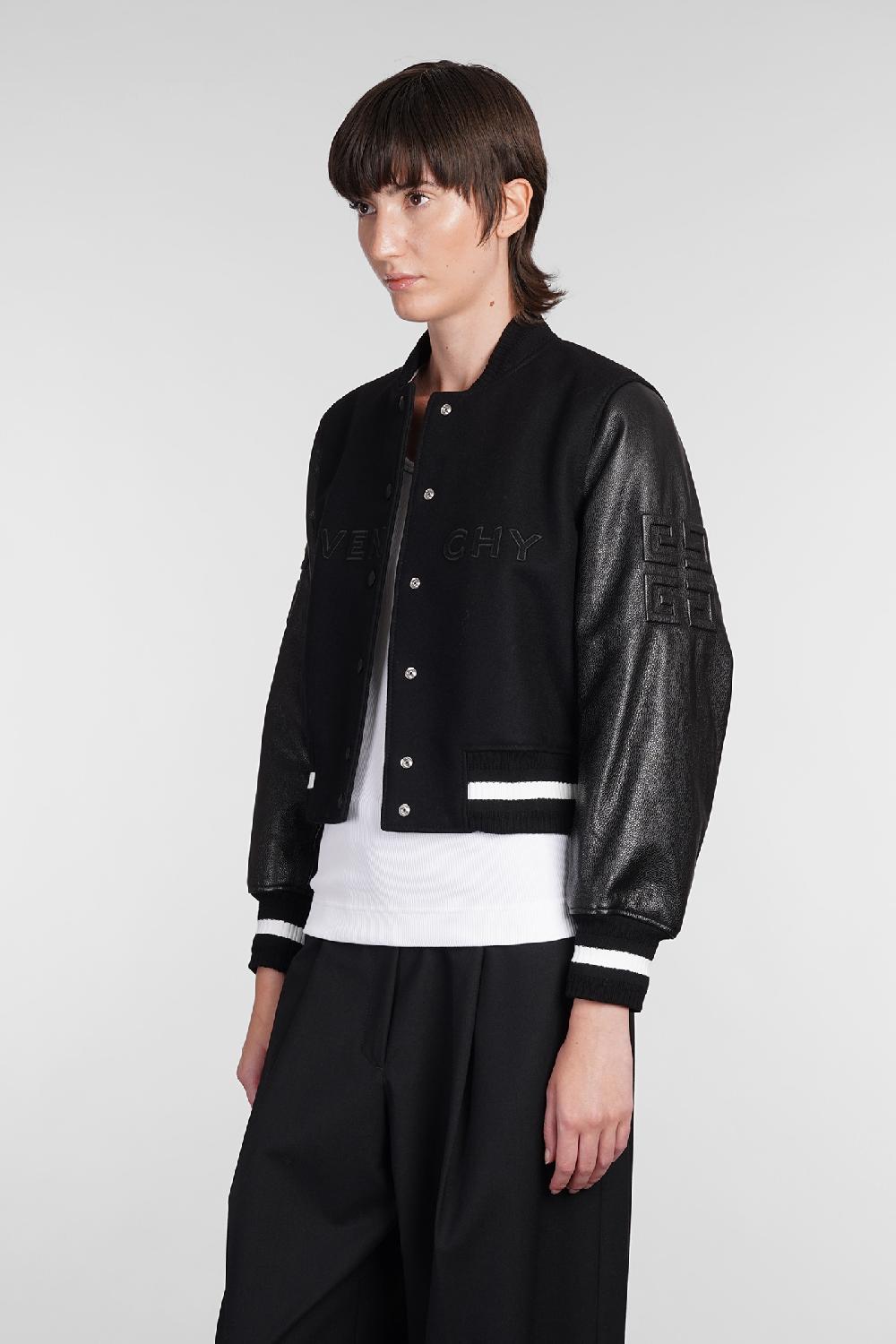 Deliberti Givenchy Bomber in lana nera cod. 406455 - Deliberti The Luxury Shopping Super Saving Price