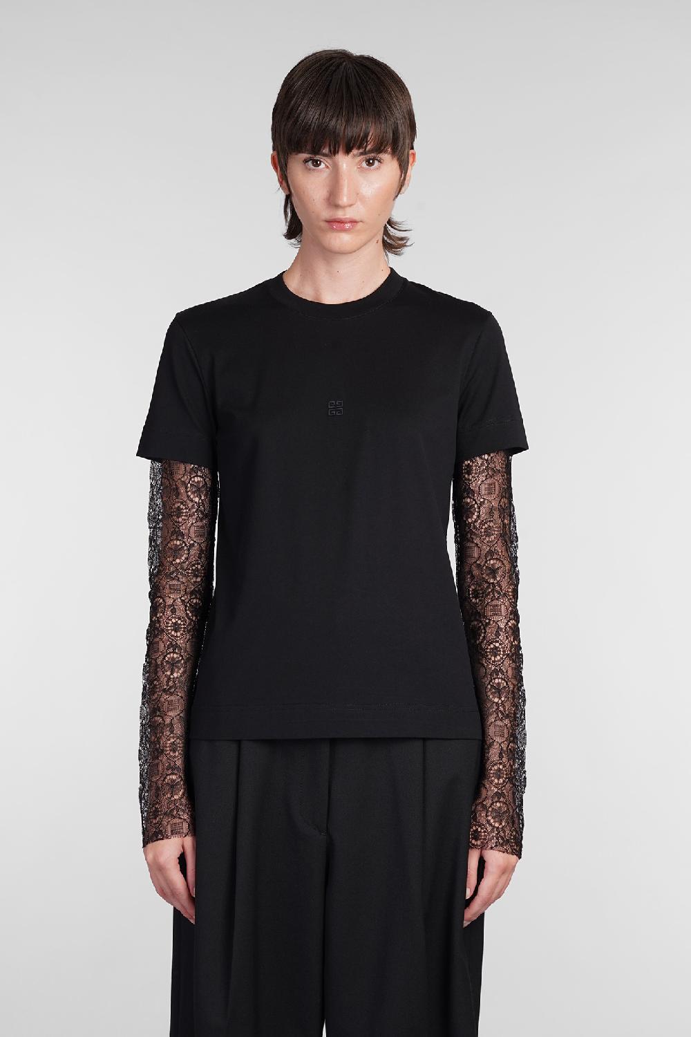Deliberti Givenchy T-shirt in cotone nero cod. 404608 - Deliberti The Luxury Shopping Offerta settimanale