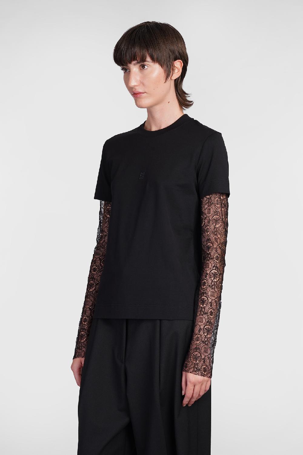 Deliberti Givenchy T-shirt in cotone nero cod. 404608 - Deliberti The Luxury Shopping Offerta settimanale