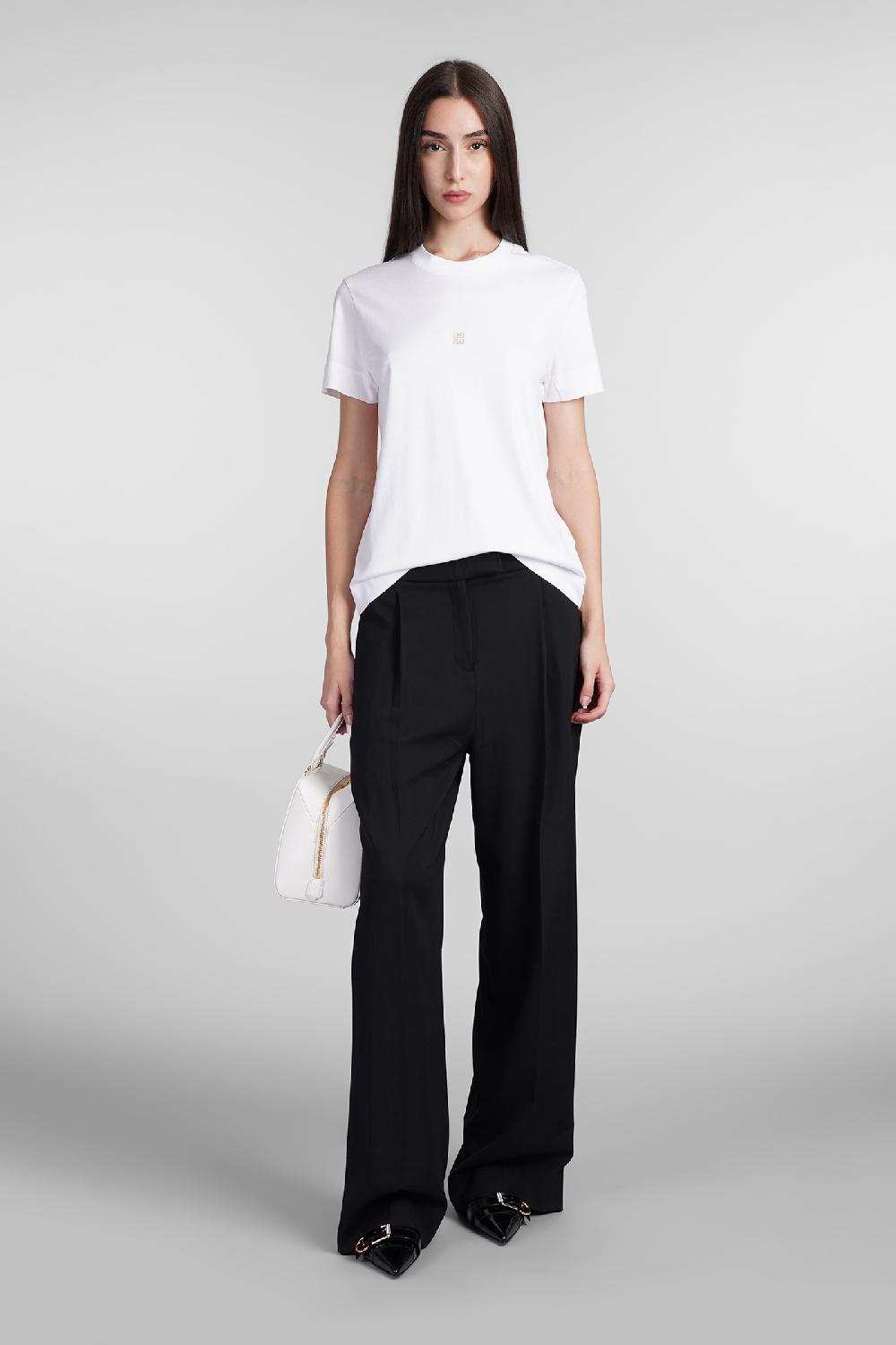 Deliberti Givenchy T-shirt in cotone bianco cod. 404618 - Deliberti The Luxury Shopping Latest stili