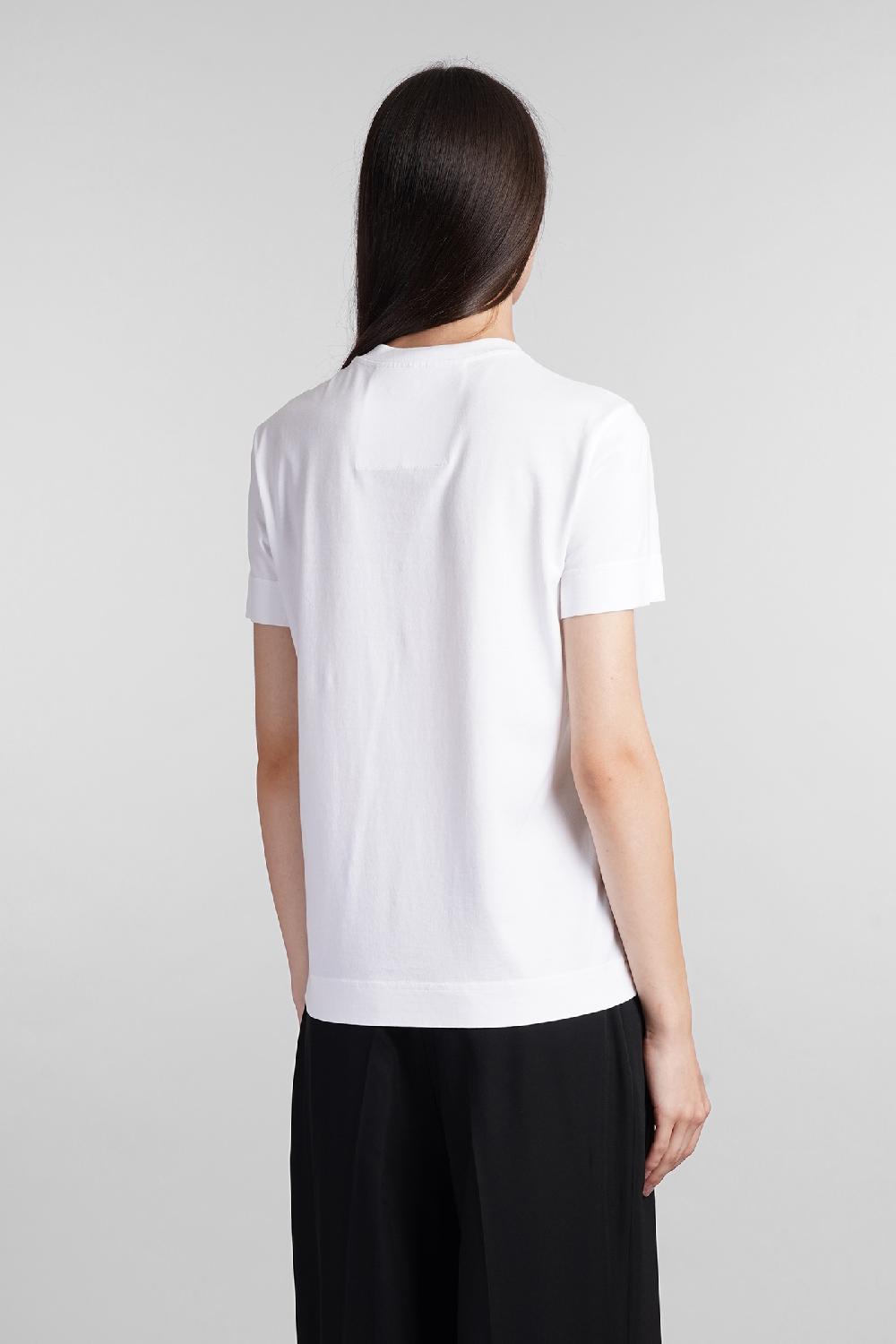 Deliberti Givenchy T-shirt in cotone bianco cod. 404618 - Deliberti The Luxury Shopping Latest stili