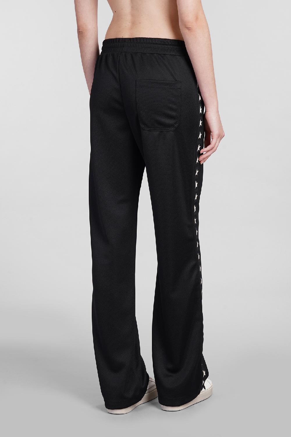 Deliberti Golden Goose Deluxe Brand Pantalone dorotea in poliestere nero cod. 394431 - Deliberti The Luxury Shopping Fino al 50% di sconto