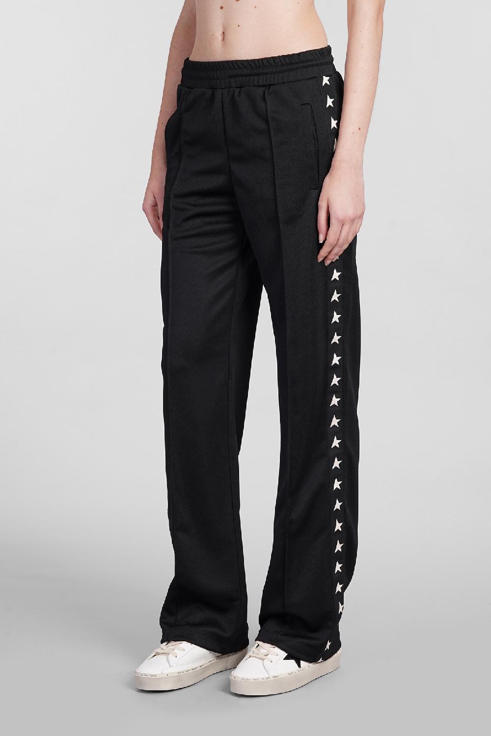 Deliberti Golden Goose Deluxe Brand Pantalone dorotea in poliestere nero cod. 394431 - Deliberti The Luxury Shopping Fino al 50% di sconto