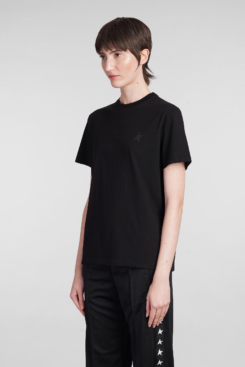 Deliberti Golden Goose Deluxe Brand T-shirt in cotone nero cod. 394433 - Deliberti The Luxury Shopping Fino al 60% di sconto