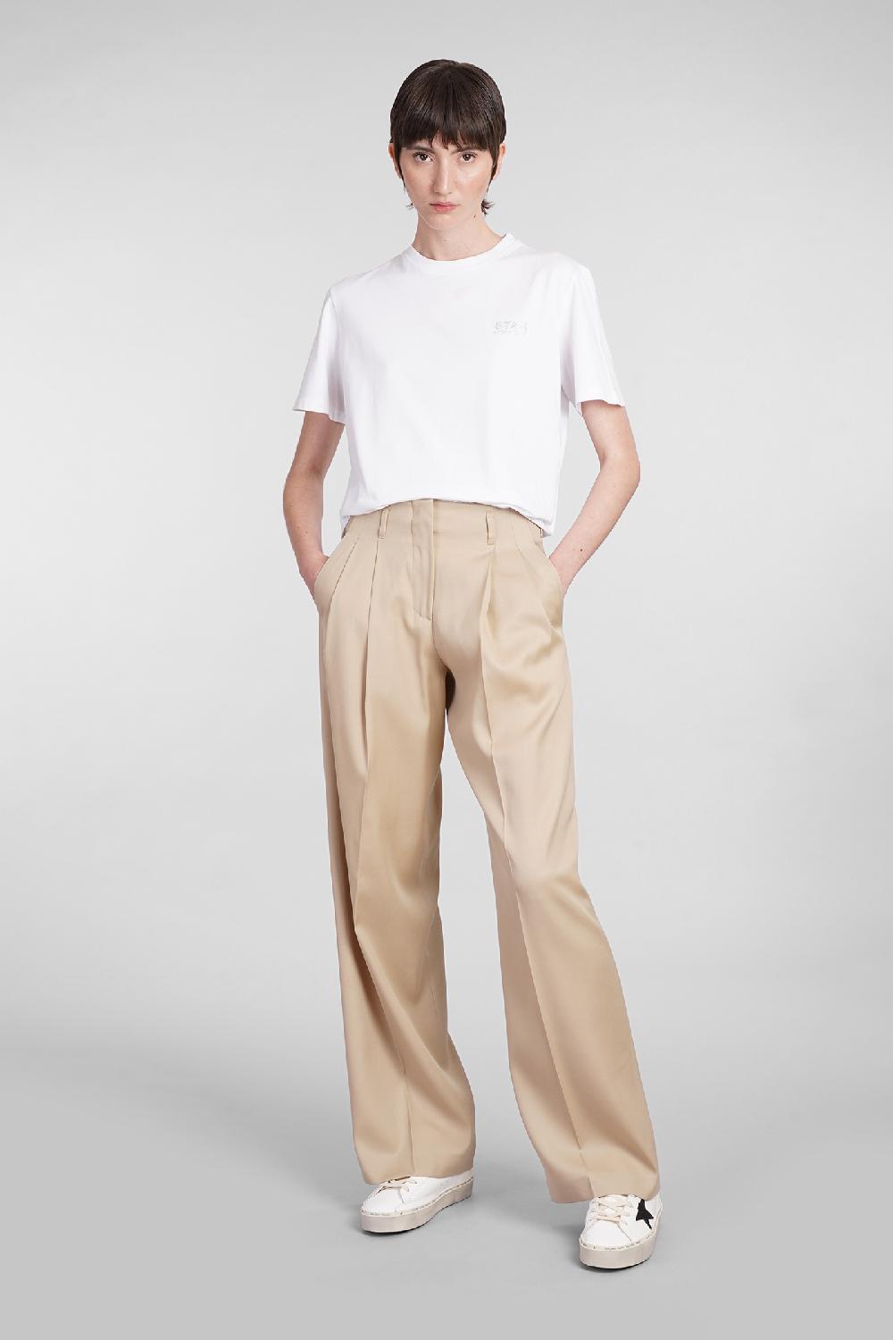 Deliberti Golden Goose Deluxe Brand T-shirt in cotone bianco cod. 394423 - Deliberti The Luxury Shopping Fino al 65% di sconto
