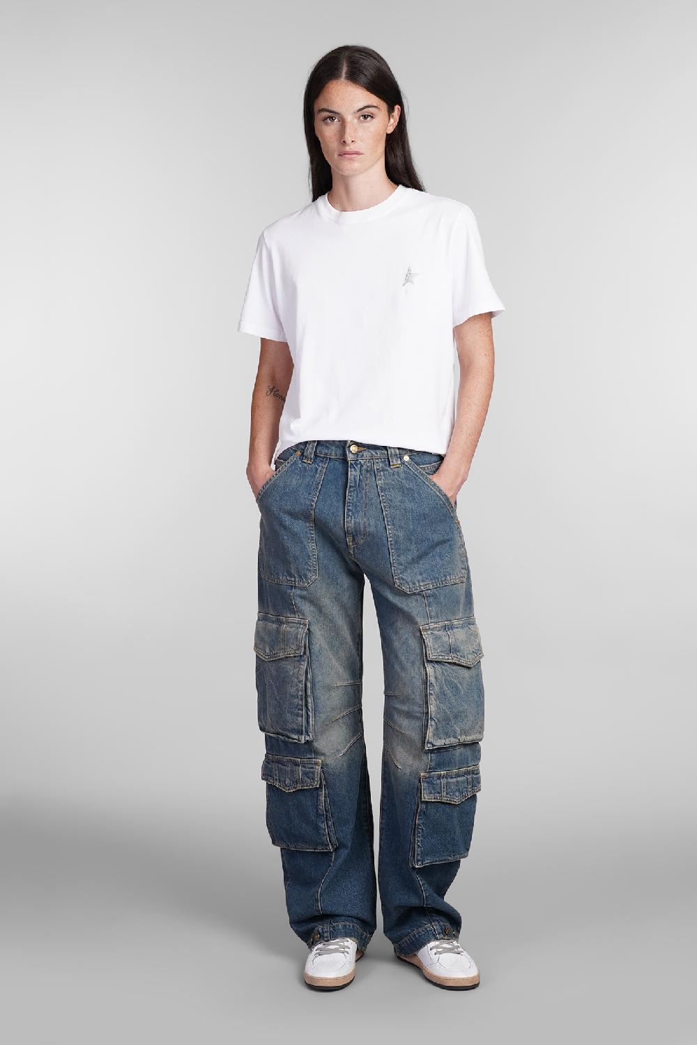 Deliberti Golden Goose Deluxe Brand T-shirt in cotone bianco cod. 404896 - Deliberti The Luxury Shopping Discount Store per i nuovi prodotti