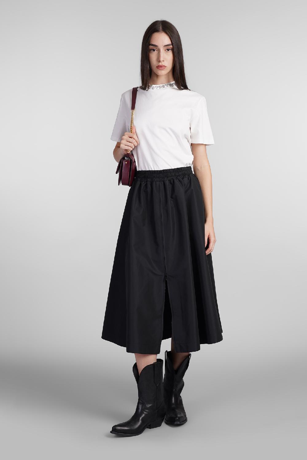 Deliberti Golden Goose Deluxe Brand Gonna in poliestere nero cod. 404901 - Deliberti The Luxury Shopping Enormi sconti