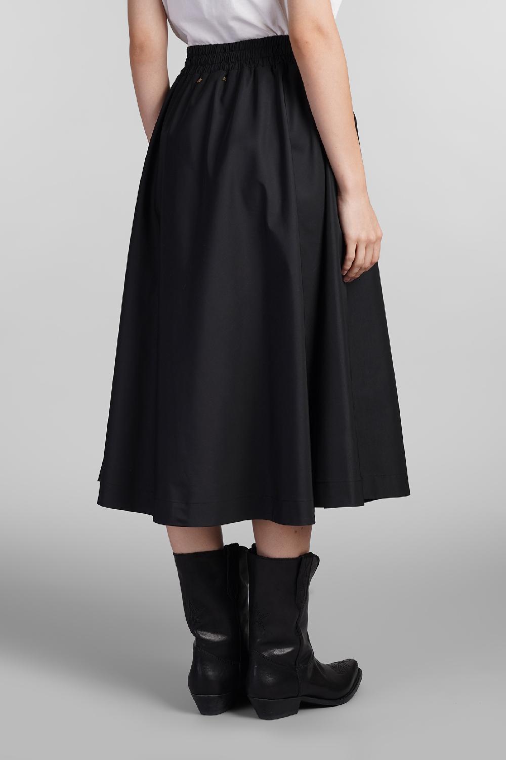 Deliberti Golden Goose Deluxe Brand Gonna in poliestere nero cod. 404901 - Deliberti The Luxury Shopping Enormi sconti