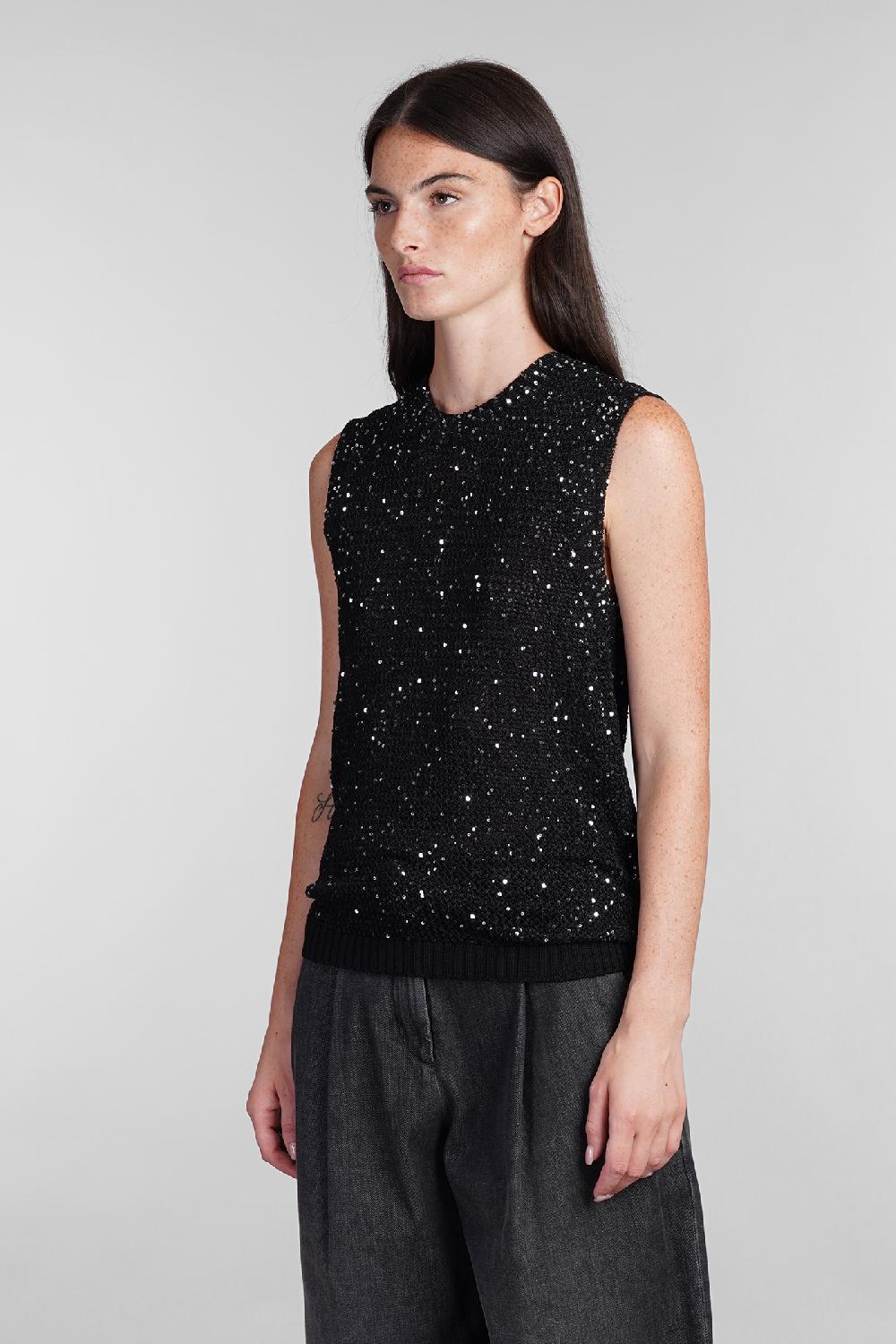 Deliberti Golden Goose Deluxe Brand Topwear in poliammide nera cod. 401781 - Deliberti The Luxury Shopping 50% di sconto con spedizione gratuita