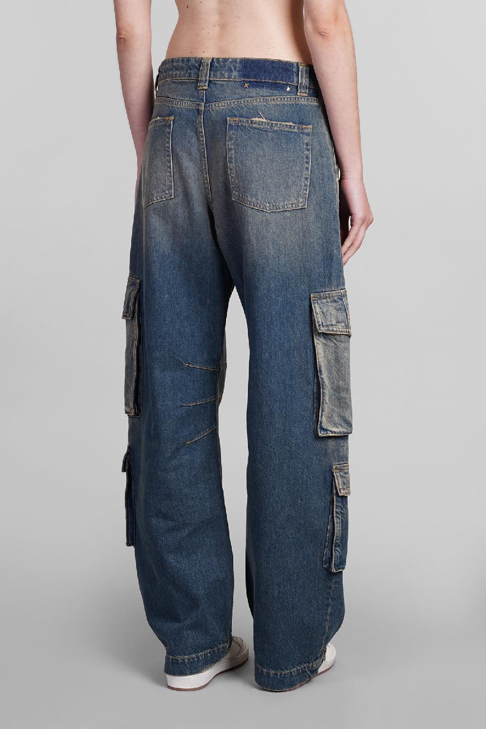 Deliberti Golden Goose Deluxe Brand Jeans in denim blu cod. 401925 - Deliberti The Luxury Shopping Trasporto libero internazionale