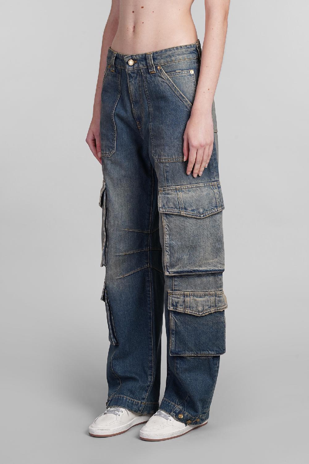 Deliberti Golden Goose Deluxe Brand Jeans in denim blu cod. 401925 - Deliberti The Luxury Shopping Trasporto libero internazionale