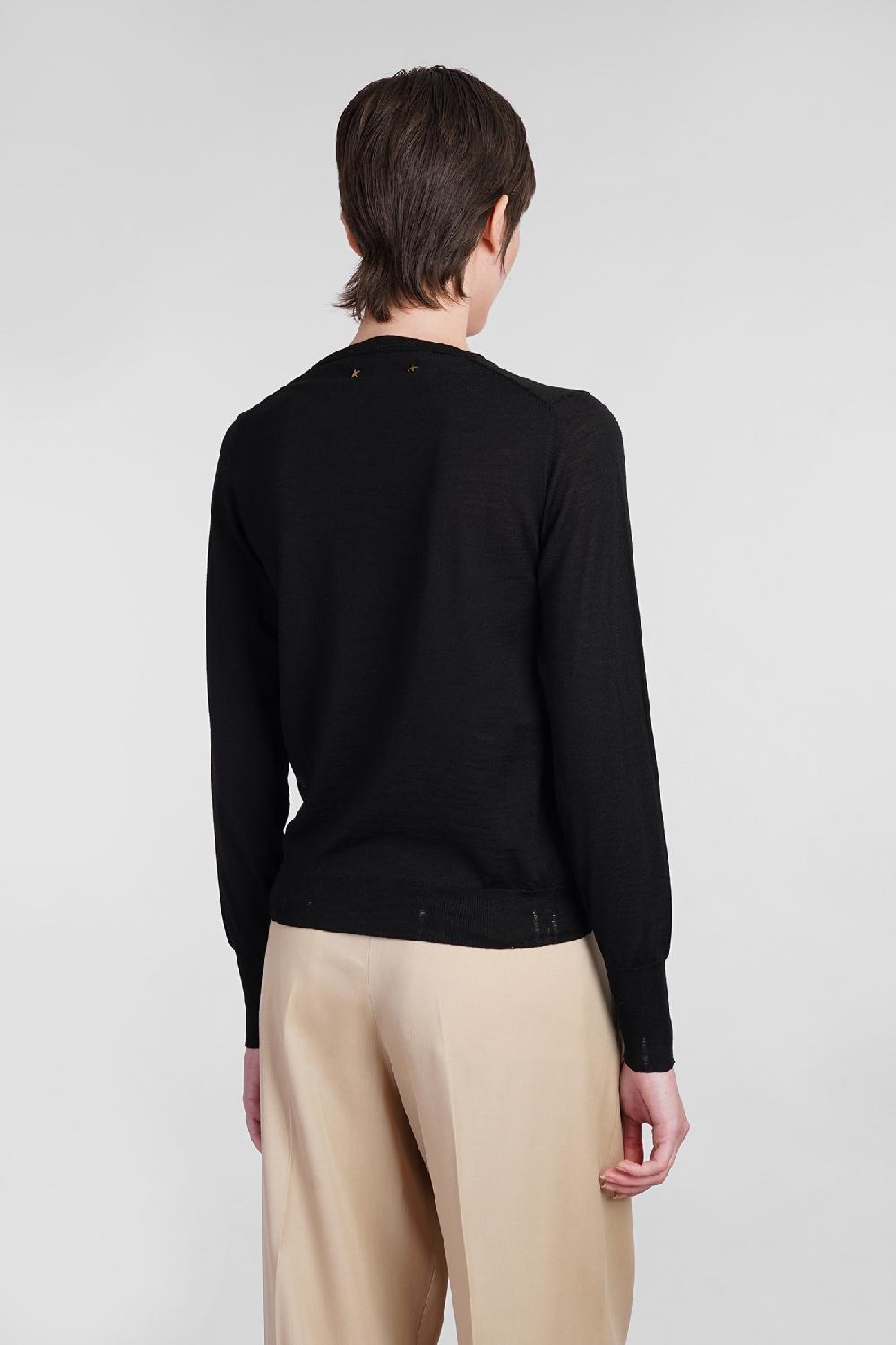 Deliberti Golden Goose Deluxe Brand Maglia in lana nera cod. 401564 - Deliberti The Luxury Shopping Limitato a 3 giorni